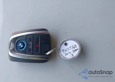 2014 BMW I8 z USA, uszkodzony, nr VIN WBY2Z2C56EVX64879